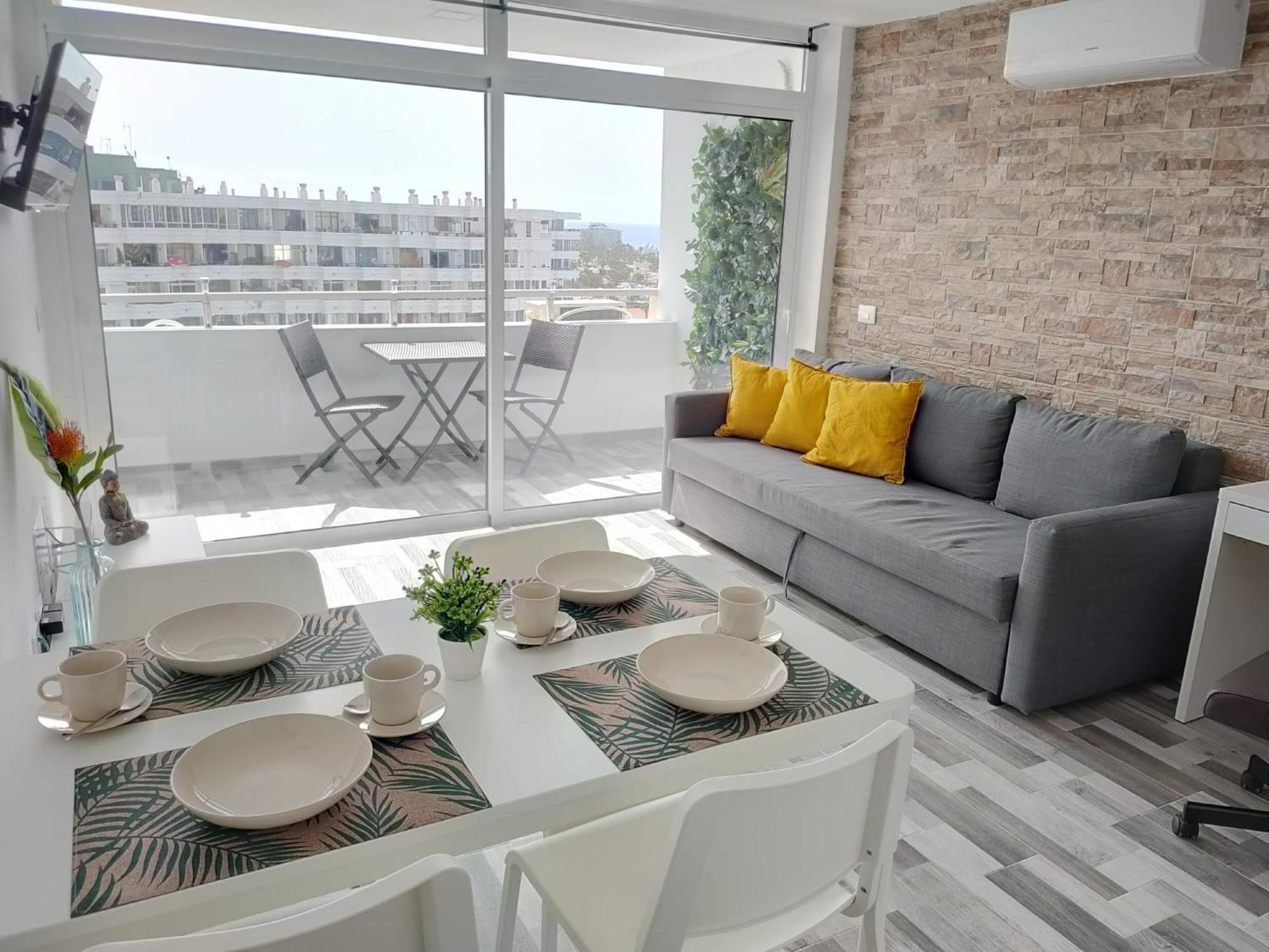 Blue Sky, Apartamento Vista Oceano Плая дел Инглес Екстериор снимка
